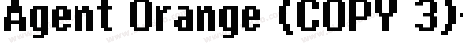 Agent Orange (COPY 3)字体转换